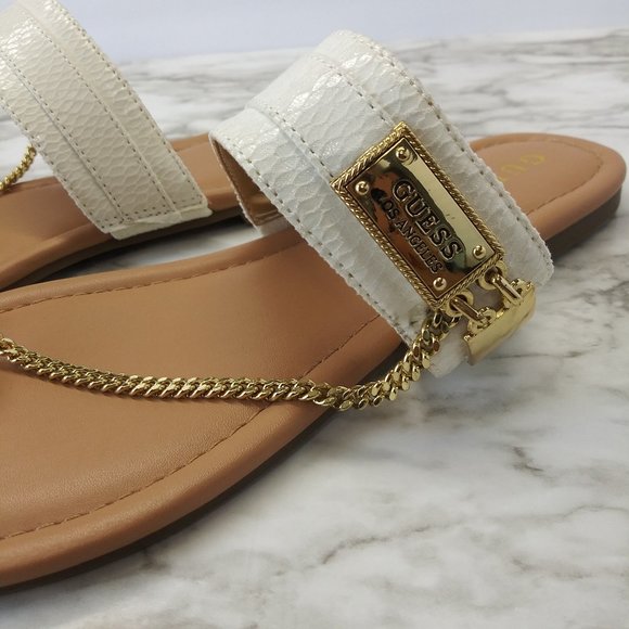 GUESS Landen Chain Sandals size 10 - Picture 3 of 8